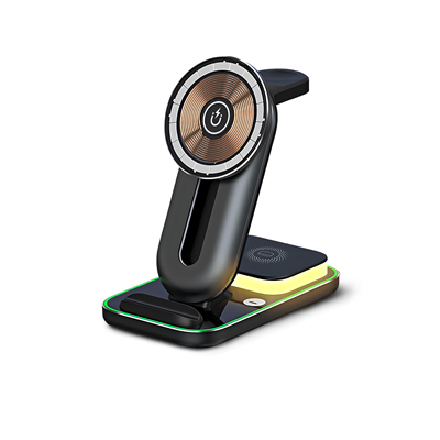 Phixi MG40 3-in-1 Magnetic Wireless Stand Charging Set