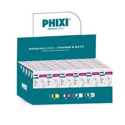 PHIXI PD 25W Hızlı Şarj Adaptörü 30lu Paket – Type-C PD 3.0 Toptan Adaptör