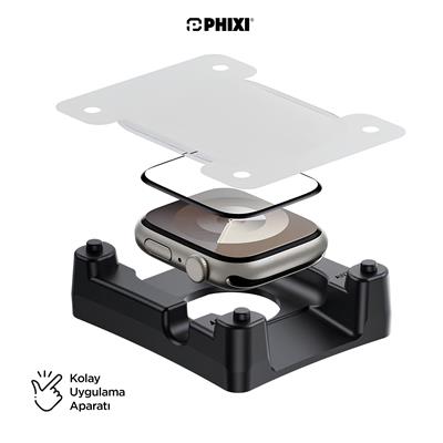 Phixi Premium Guard Serisi – Watch Uyumlu Ekran Koruyucu | Darbe Dayanıklı, Kırılmaz Cam, Net Görünüm