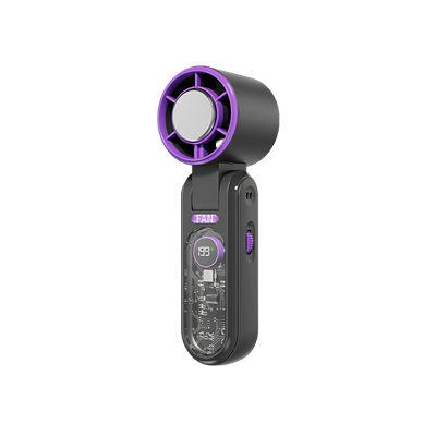 PHIXI Smart MF4 3000 mAh 199 Kademeli Dijital Göstergeli Şarjlı Taşınabilir Mini Fan
