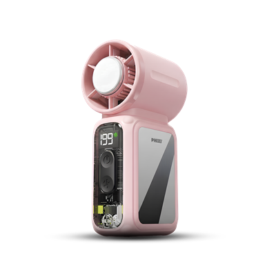 PHIXI Smart MF7 3700 mAh 199 Kademeli Dijital Göstergeli Type-C Şarjlı Taşınabilir Mini Fan