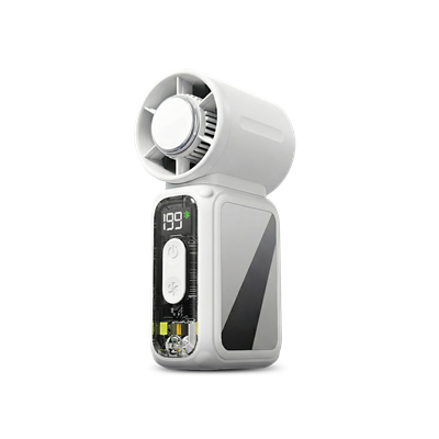 PHIXI Smart MF7 3700 mAh 199 Kademeli Dijital Göstergeli Type-C Şarjlı Taşınabilir Mini Fan