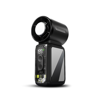 PHIXI Smart MF7 3700 mAh 199 Kademeli Dijital Göstergeli Type-C Şarjlı Taşınabilir Mini Fan