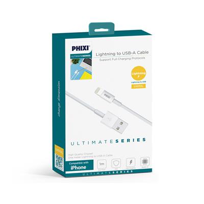 Phixi Ultimate U4110L Lightning Şarj ve Data Kablosu