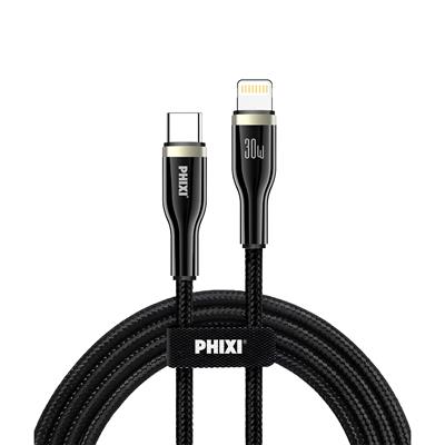 Ultimate Serisi UPD4170L Type-C to Lightning Hasır Şarj Kablosu 30W – Toptan