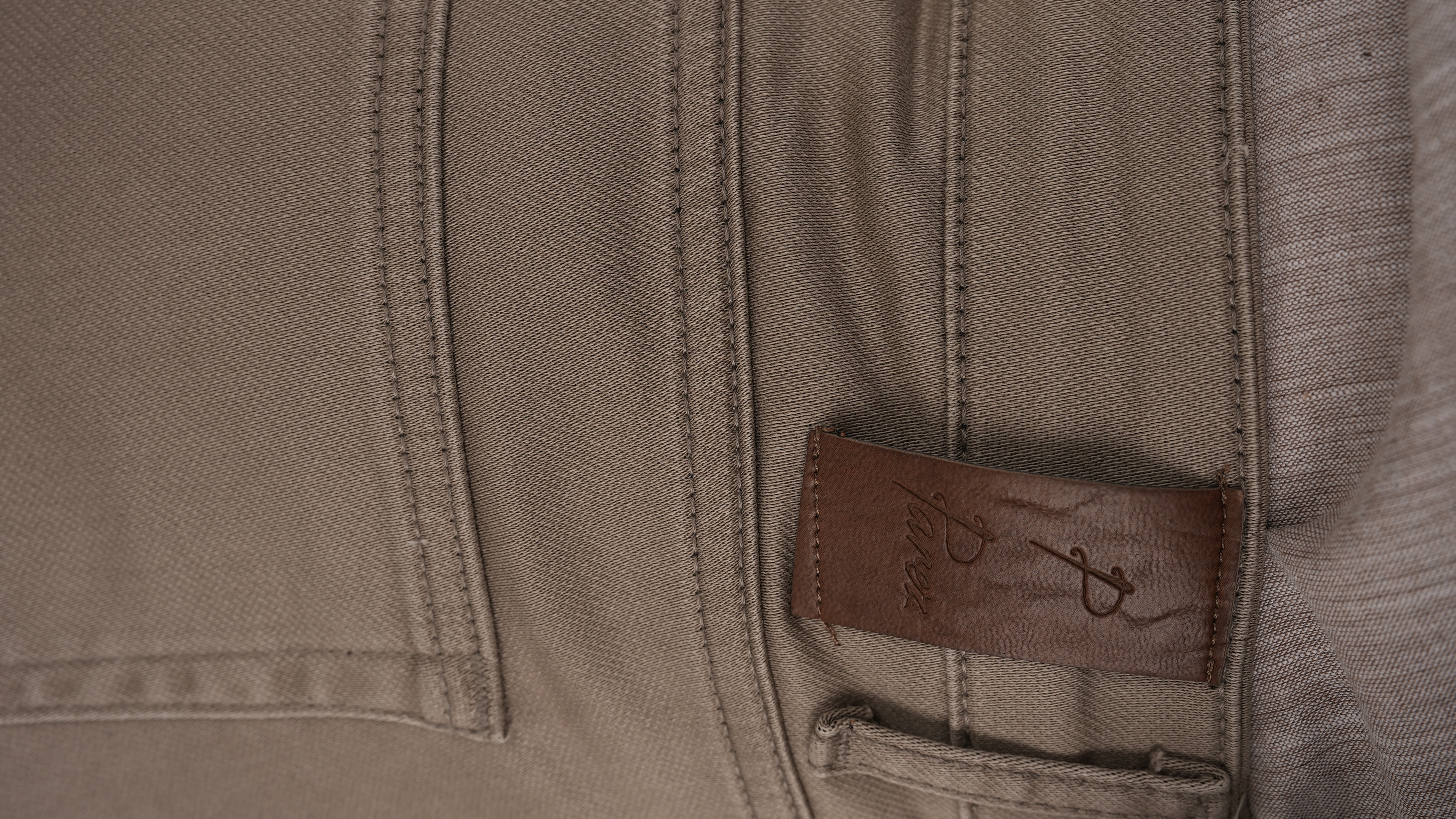 Erkek Denim Regular Rahat Kalıp Jeans Kot Cotton Pantolon - Bej