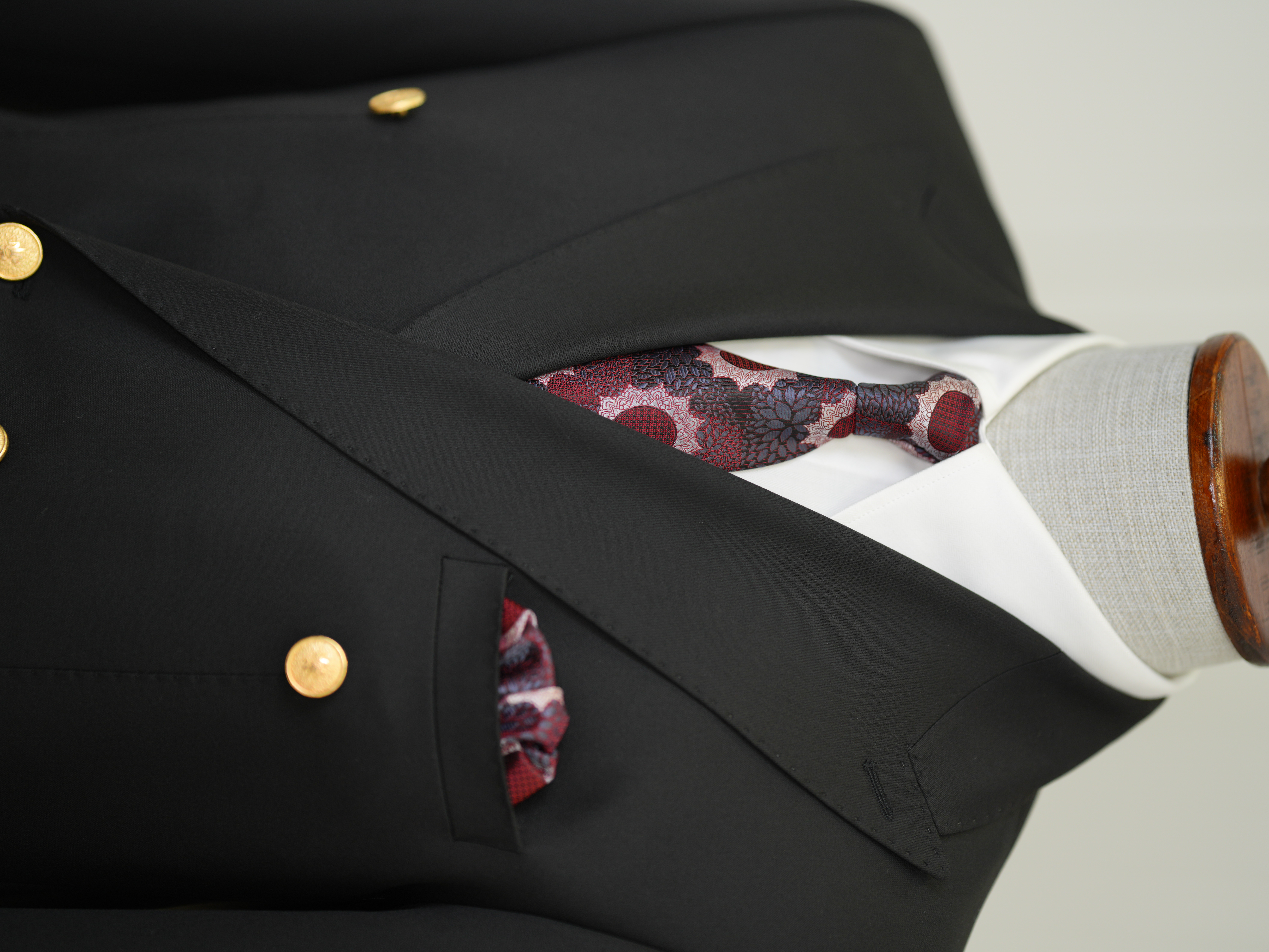 Erkek Premium İtalyan Stil Slim Fit Erkek Punto Dikişli Torba Cepli Yarım Astarlı Kruvaze Ceket - Siyah