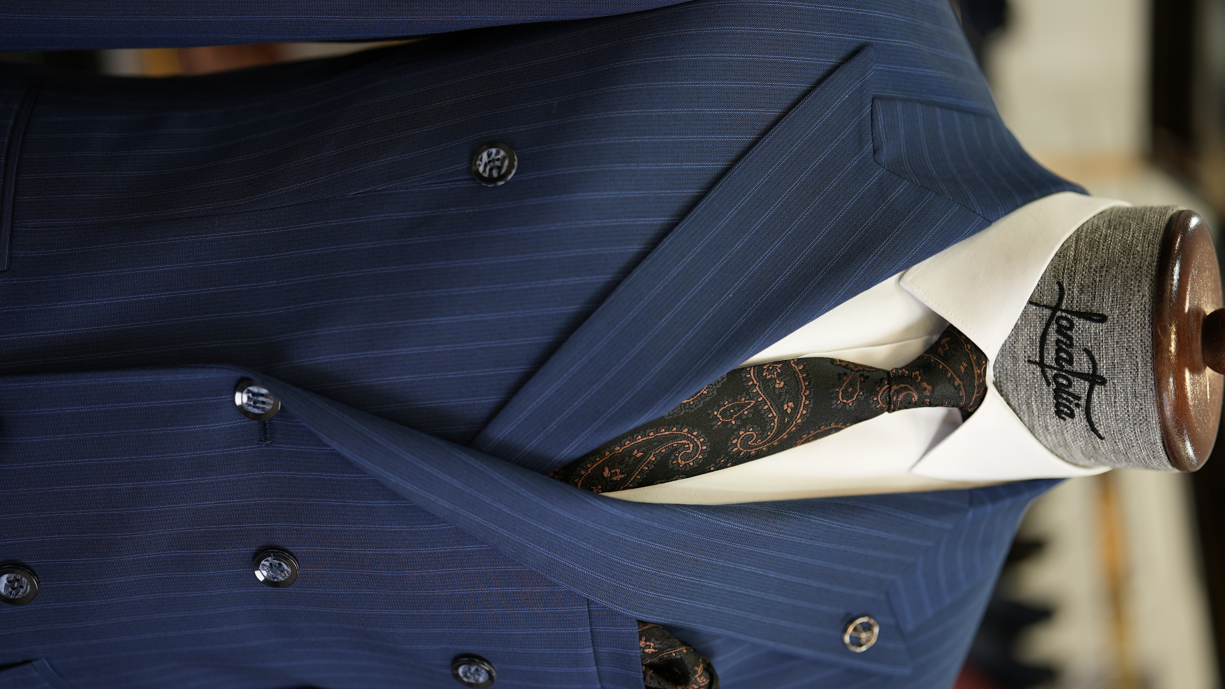 Erkek Slim Fit Takım Elbise Ceket Pantolon-Saks Mavisi