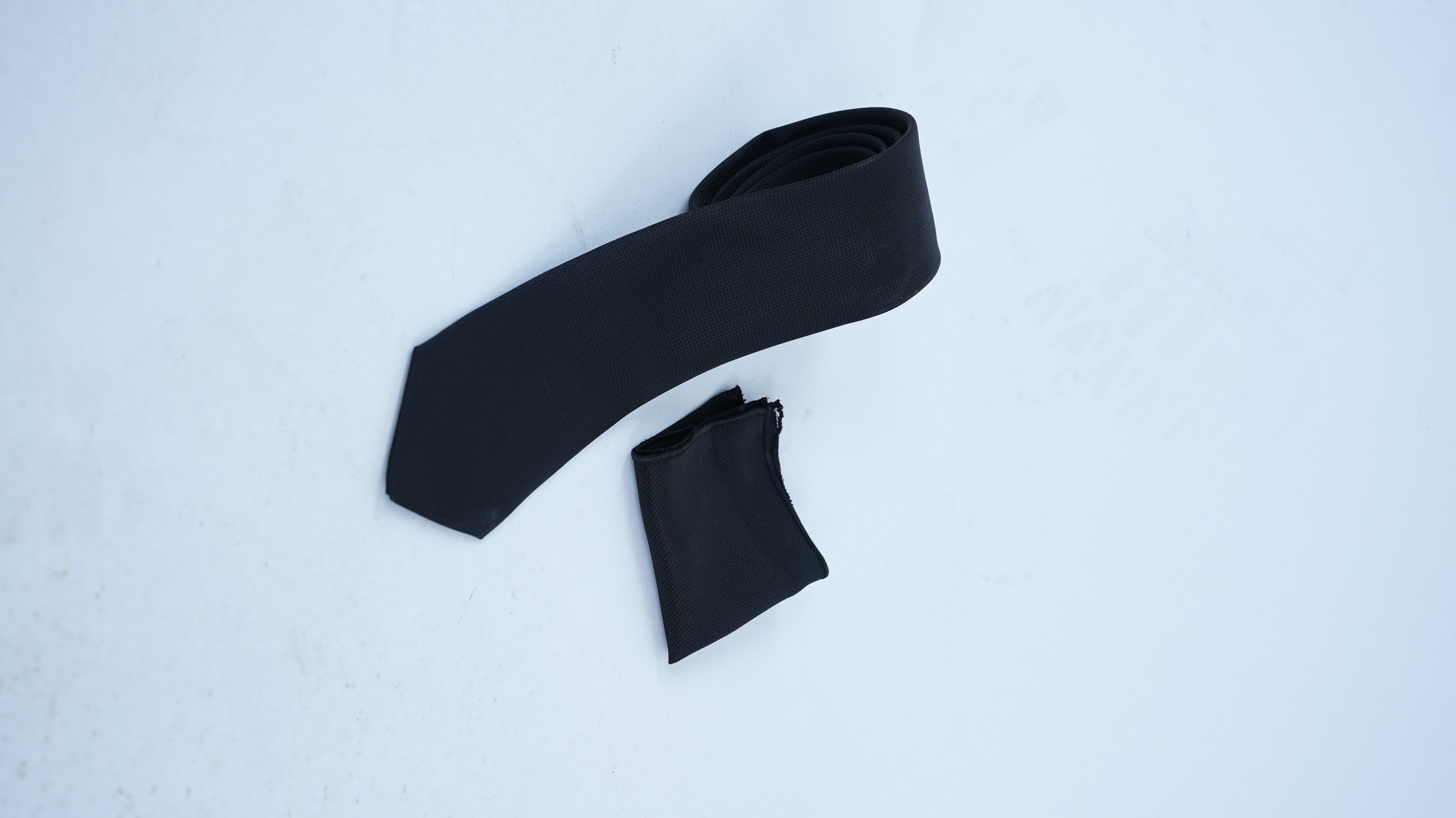 Armürlü Kravat - Siyah