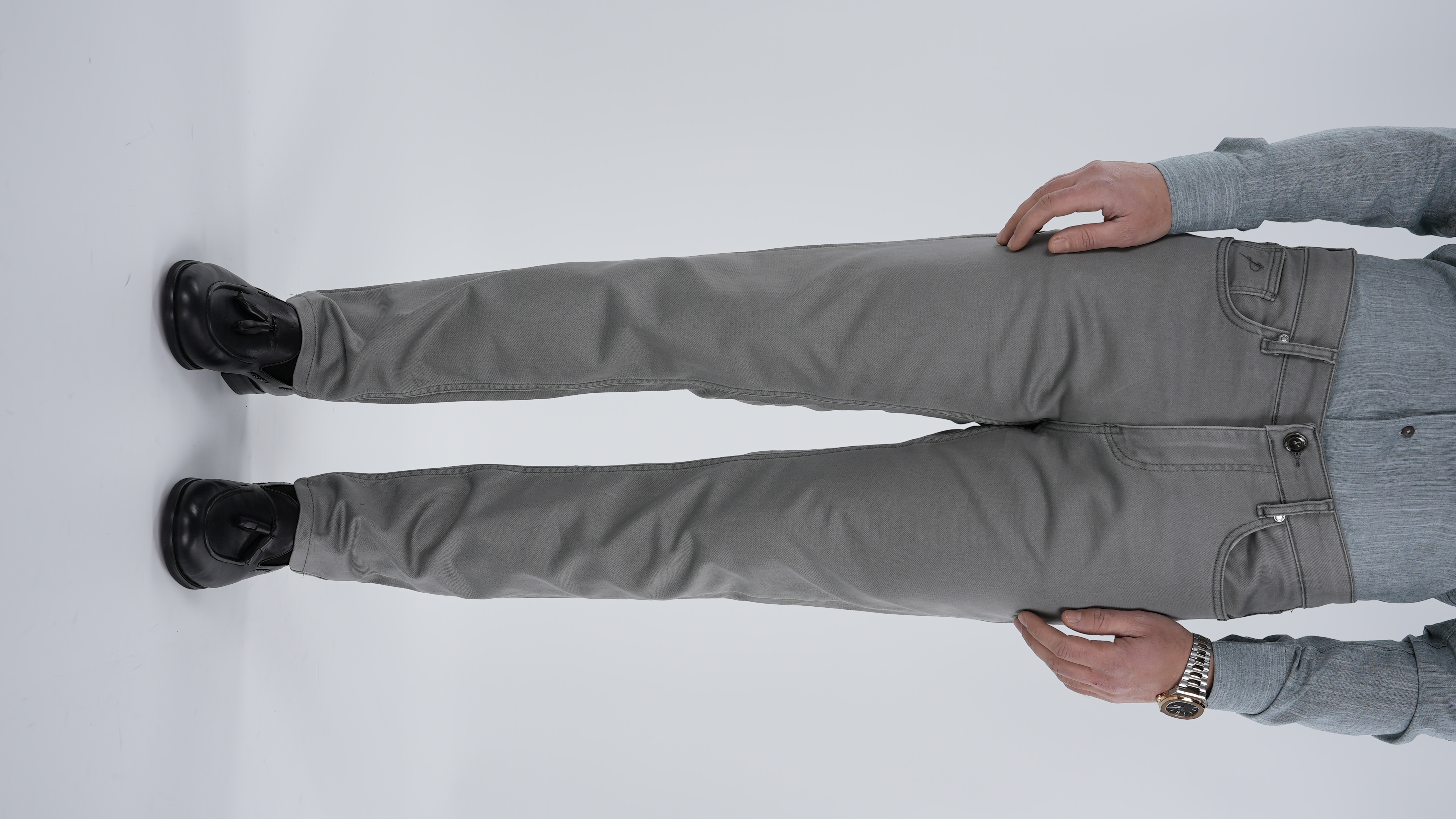 Erkek Denim Regular Rahat Kalıp Jeans Kot Cotton Pantolon - Toprak