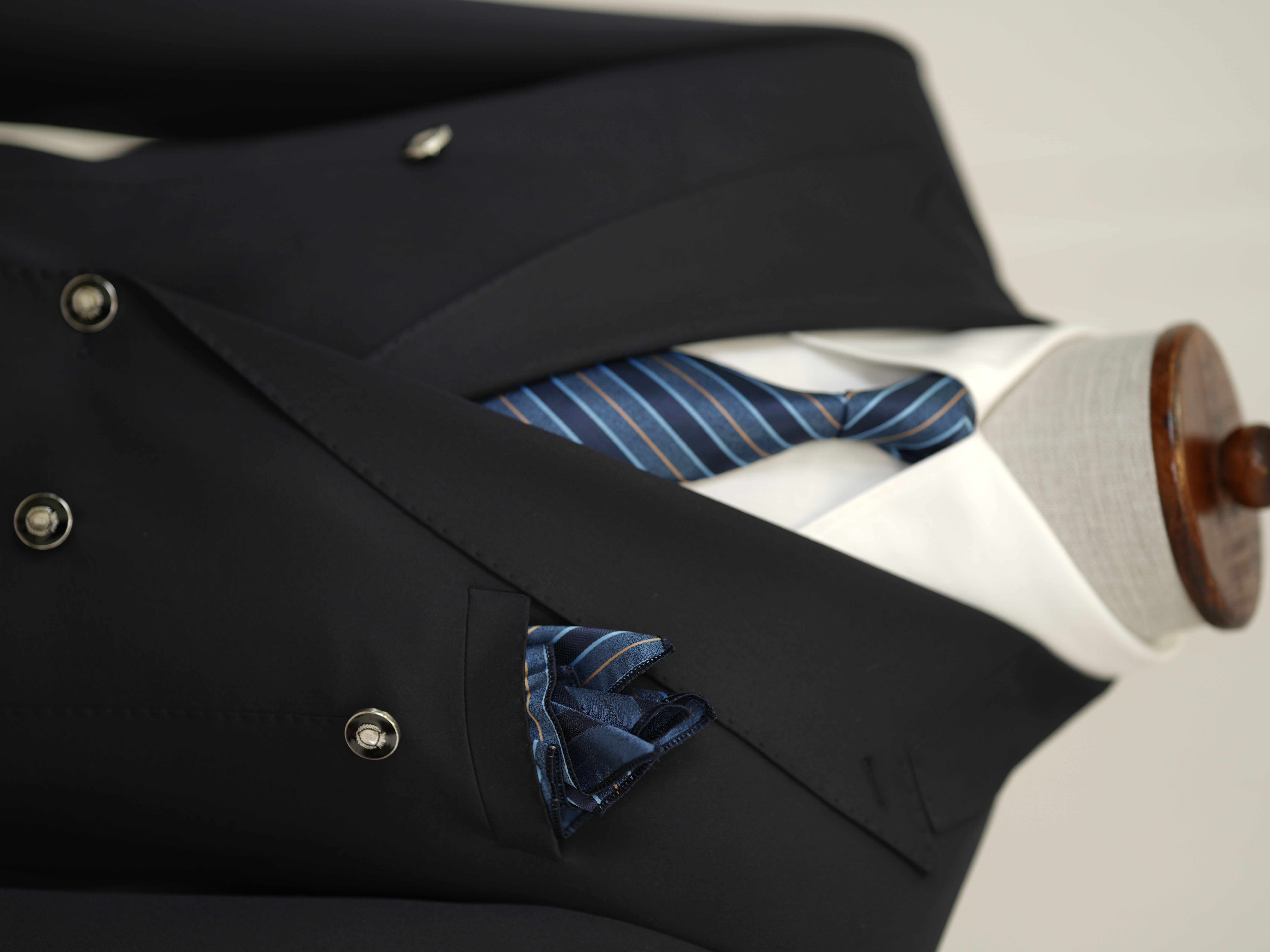 Erkek Premium İtalyan Stil Slim Fit Erkek Punto Dikişli Torba Cepli Yarım Astarlı Kruvaze Ceket - Laci