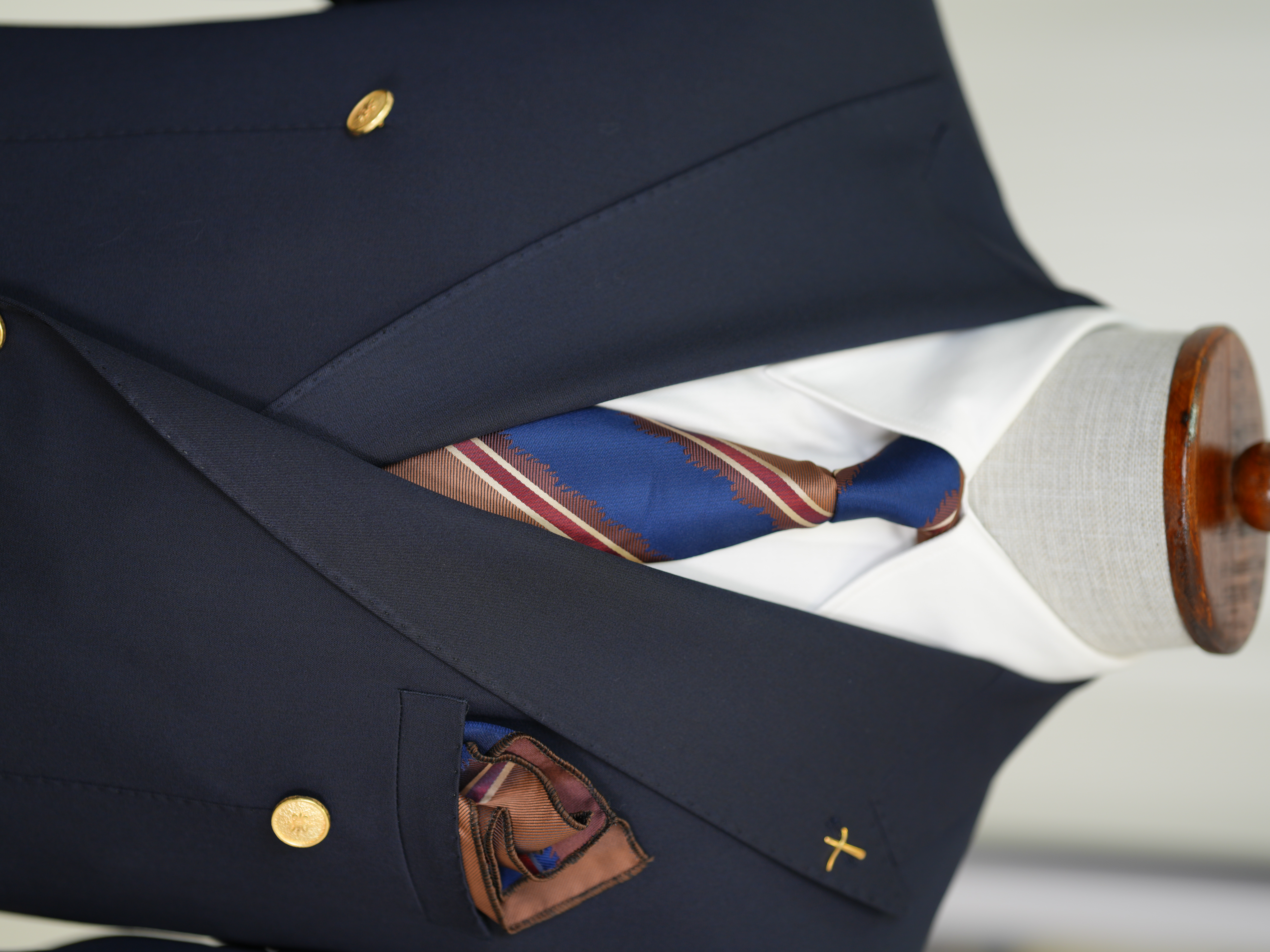Erkek Premium İtalyan Stil Slim Fit Erkek Punto Dikişli Torba Cepli Yarım Astarlı Kruvaze Ceket - Laci