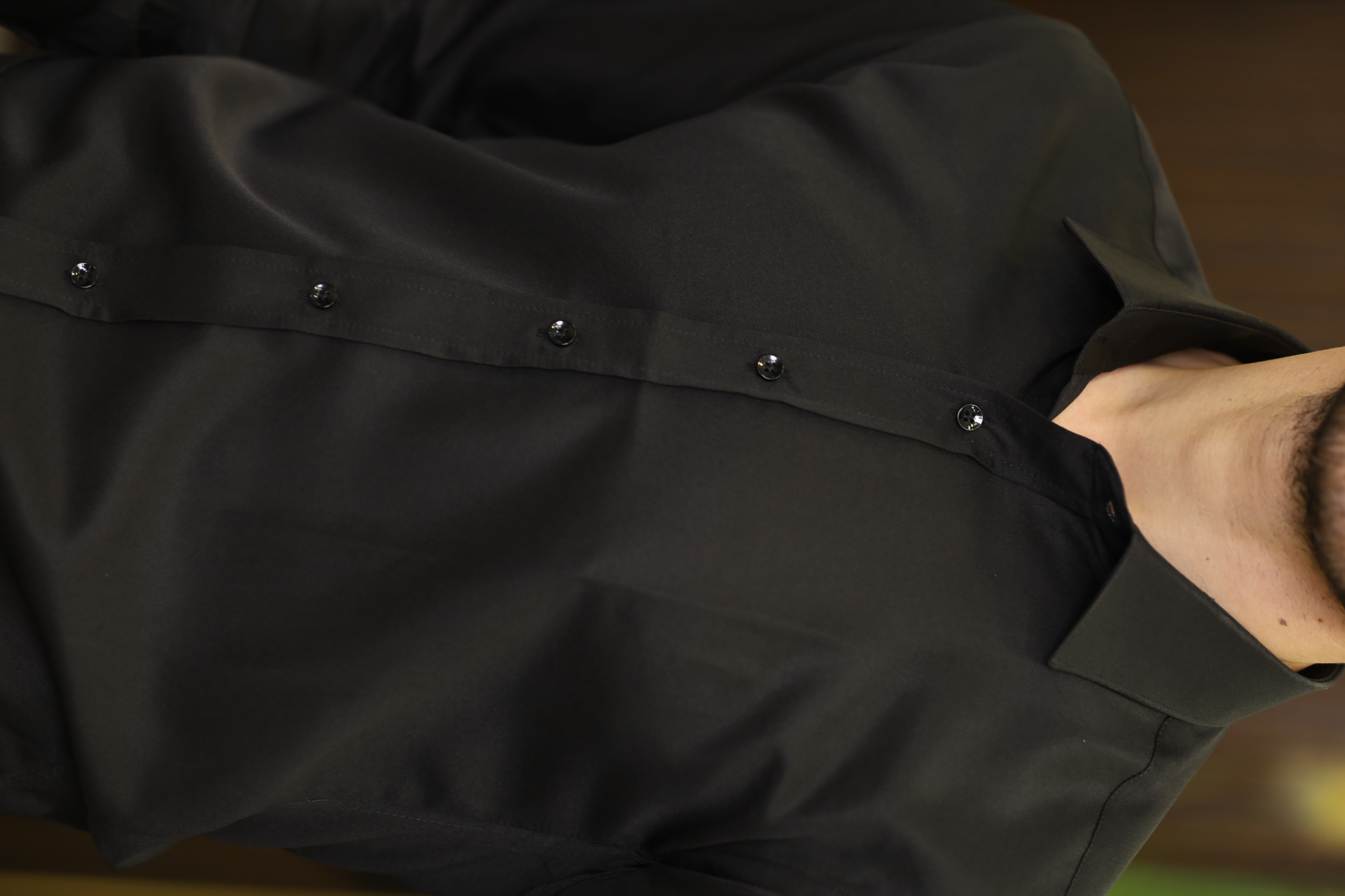 Erkek Slim Fit Gömlek - Siyah