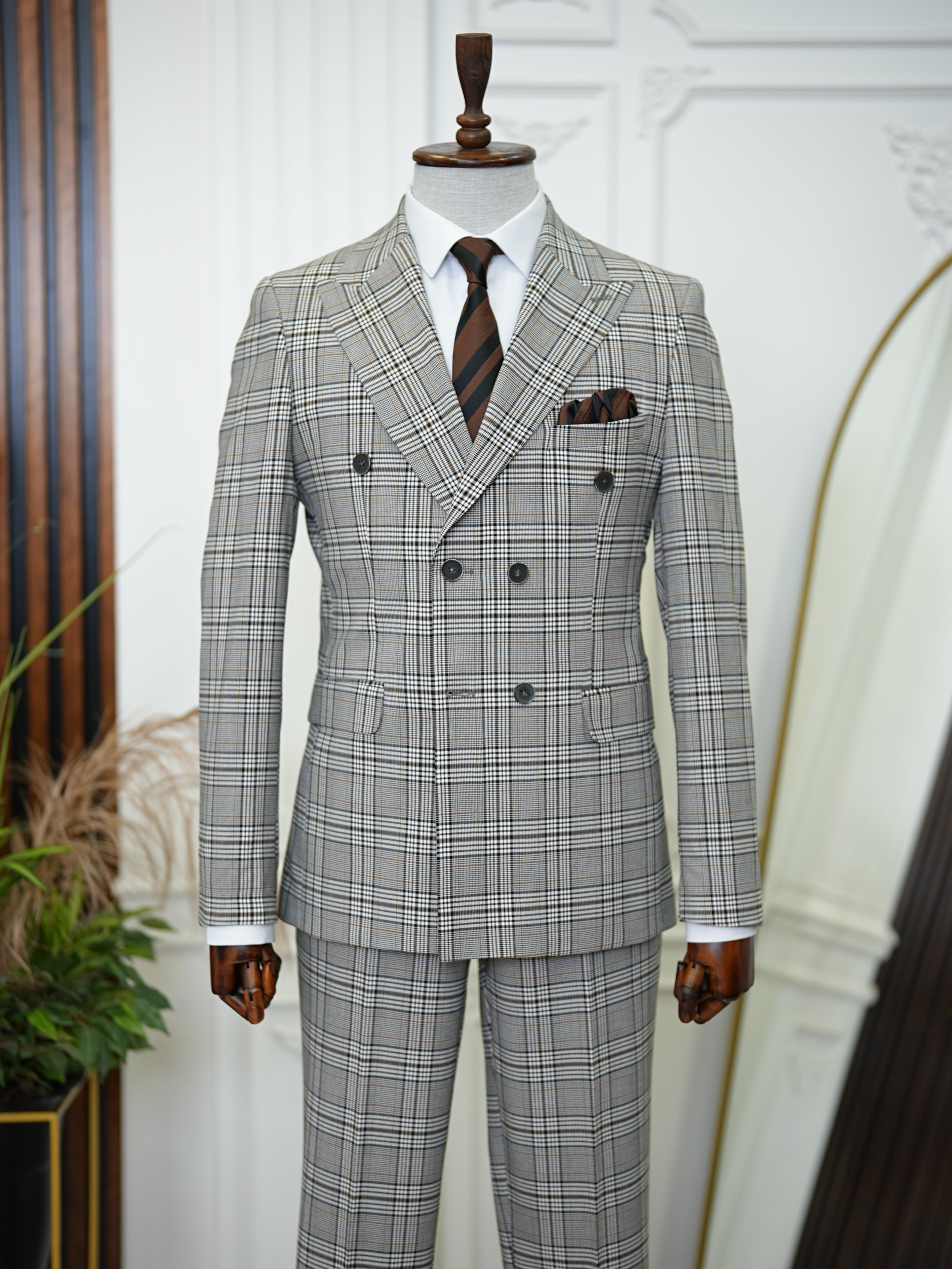 Pantaloni giacca stile italiano - Grigi