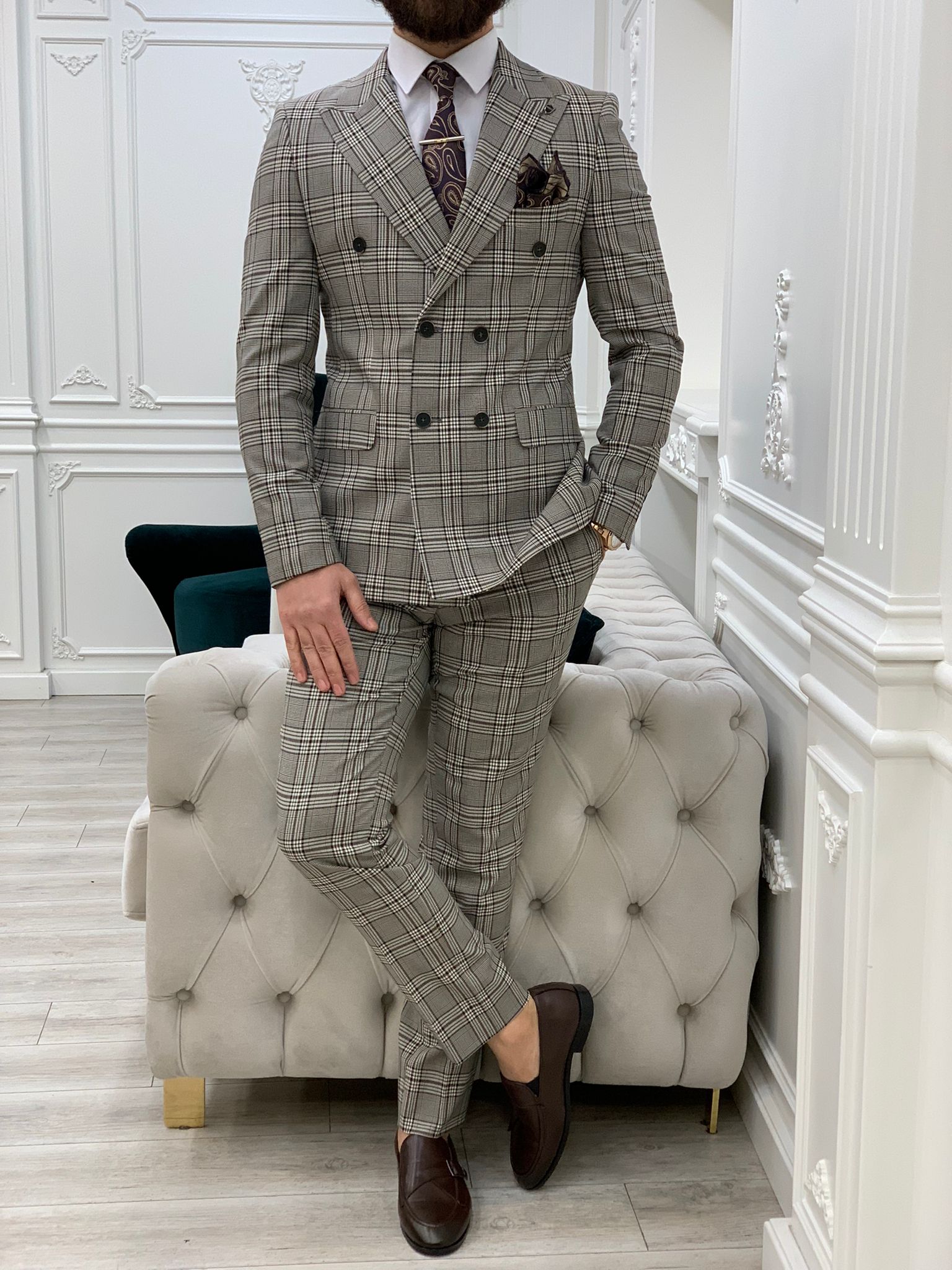 Pantaloni giacca stile italiano - Caffè con Latte