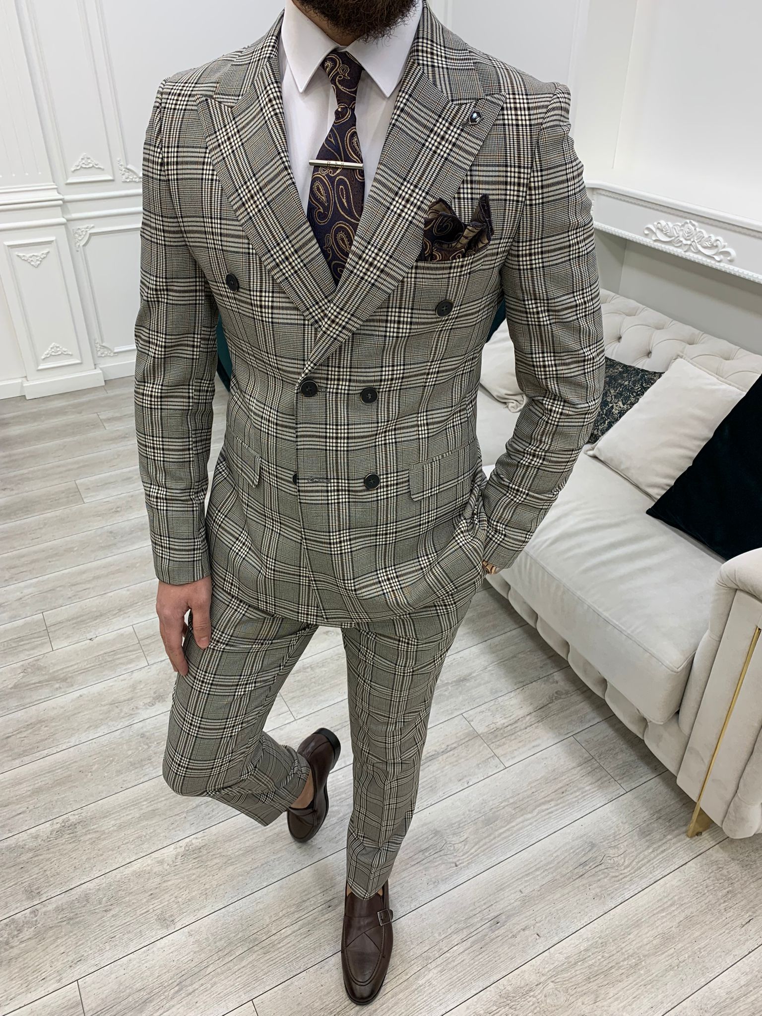 Pantaloni giacca stile italiano - Caffè con Latte