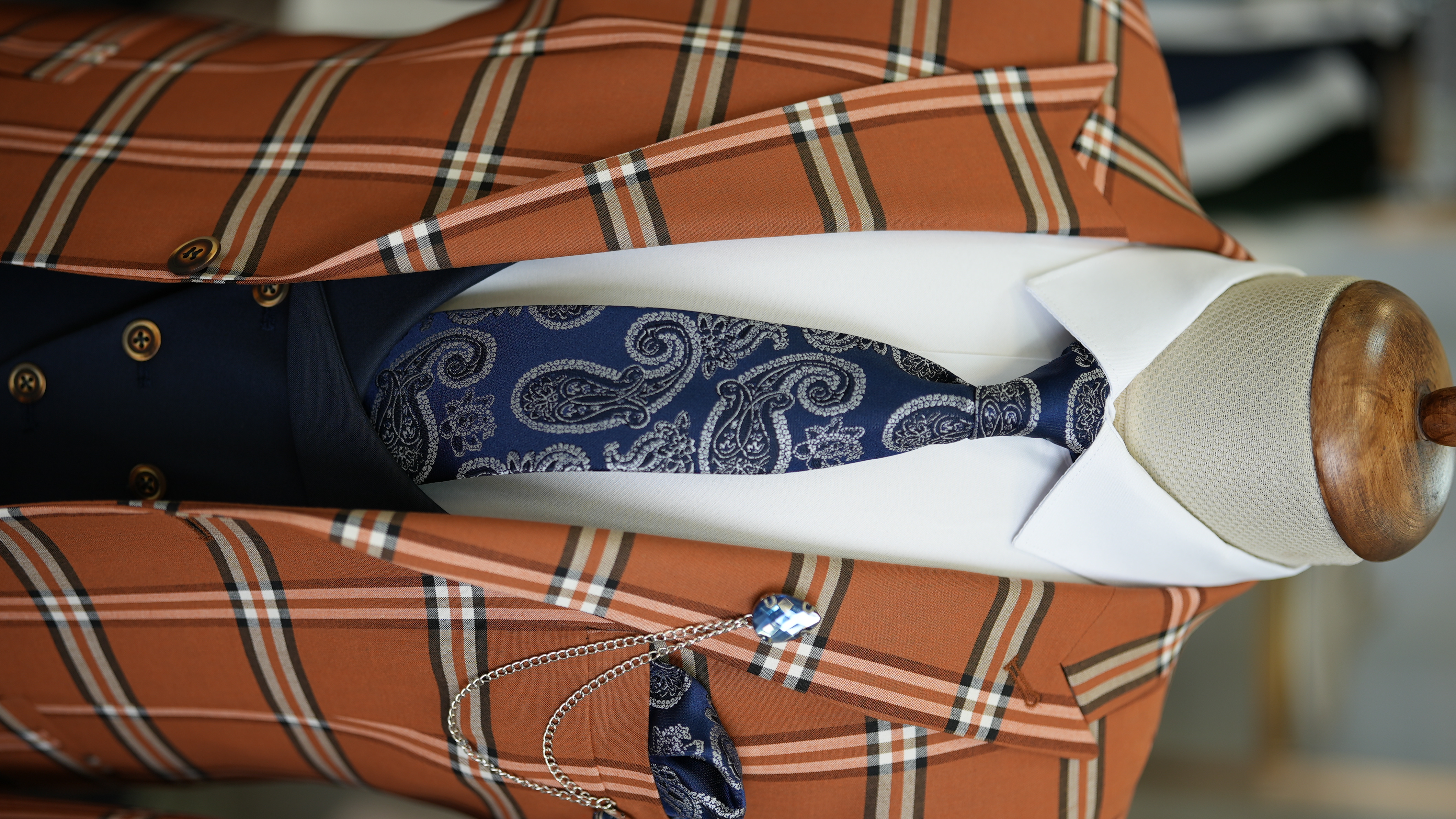 Pantaloni giacca gilet stile italiano - Tile