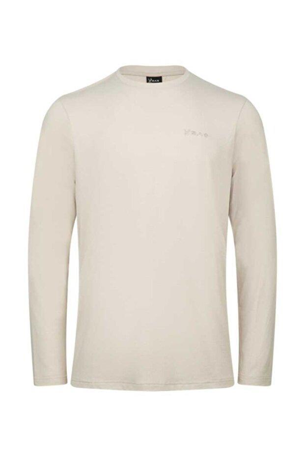 2AS Vernon Erkek Viloft Uzun Kol  T-shirt