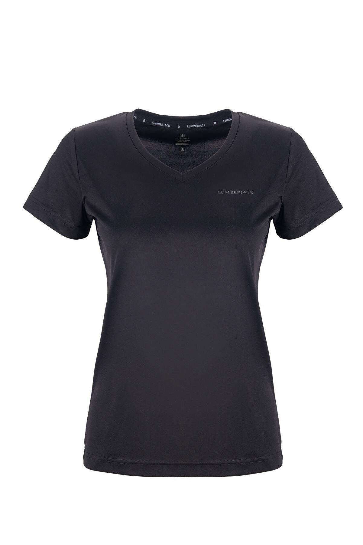Lumberjack 2M Ct127 Basıc Pes V Neck T-Shırt 2F	
