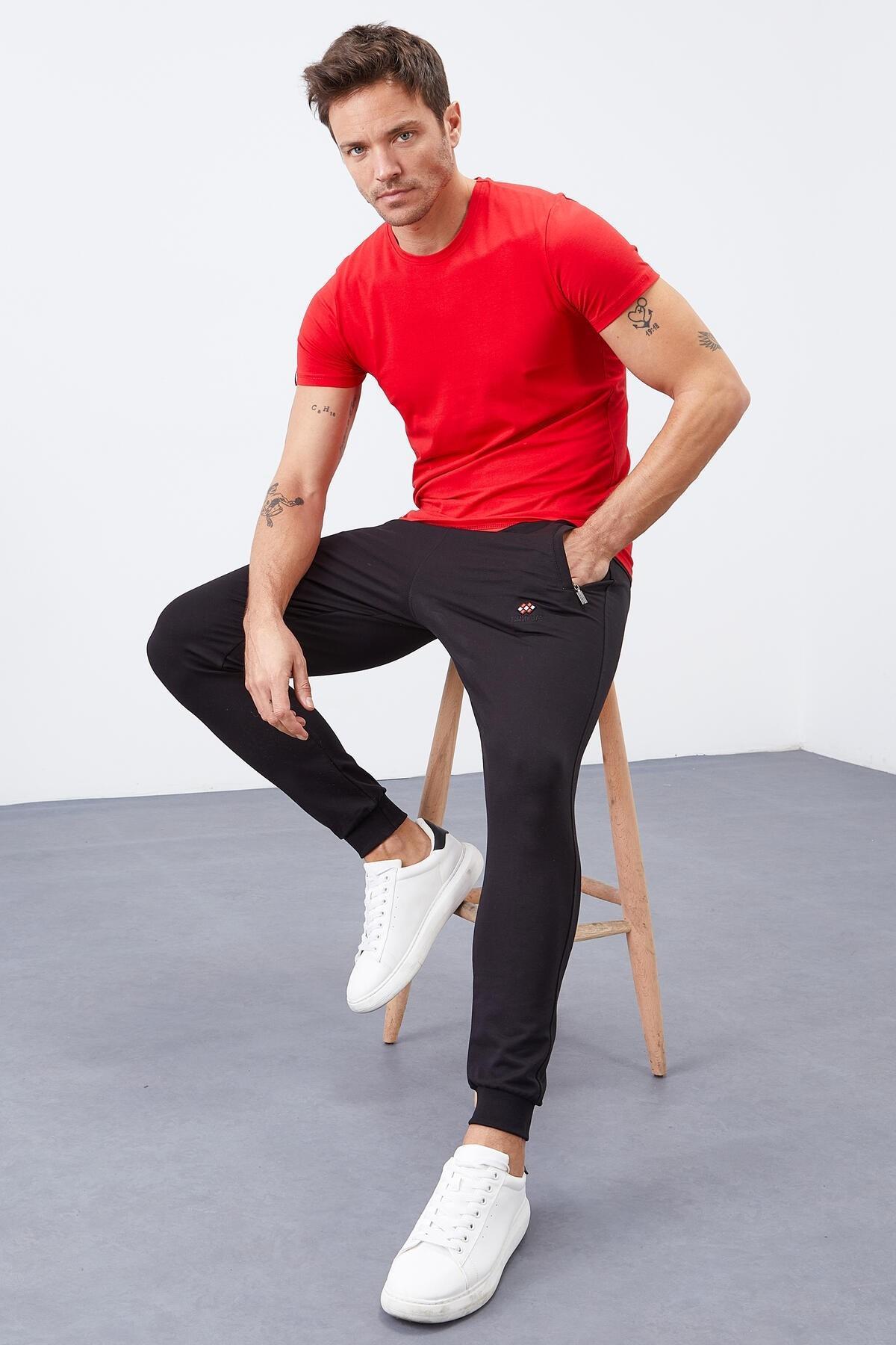 Tommy Lıfe 84343 Erkek Eşofman Jogger Alt	