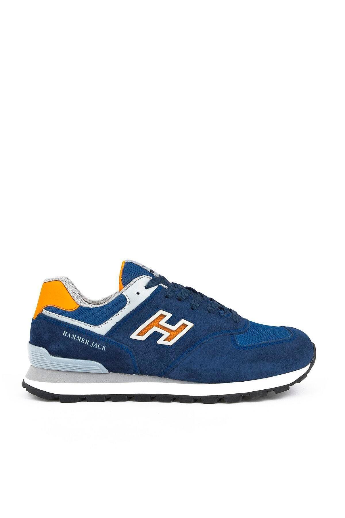 Hammer Jack CHILE M AYAKKABI Deri Gri -Siyah Erkek Sneaker