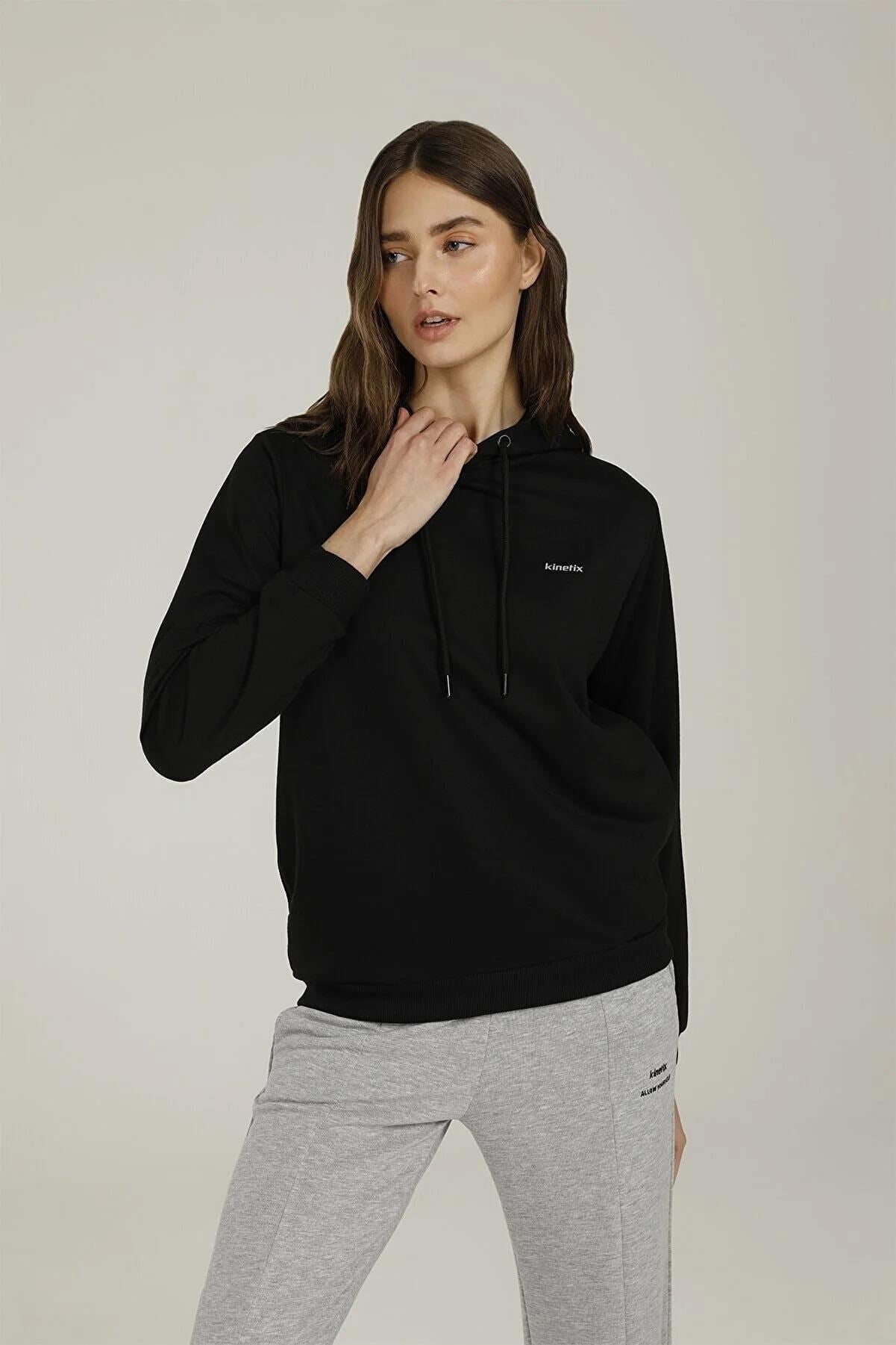 Kınetıx 1W Sn83 Basıc Hoodıe 1Pr Sweatshırt Kapsonlu	
