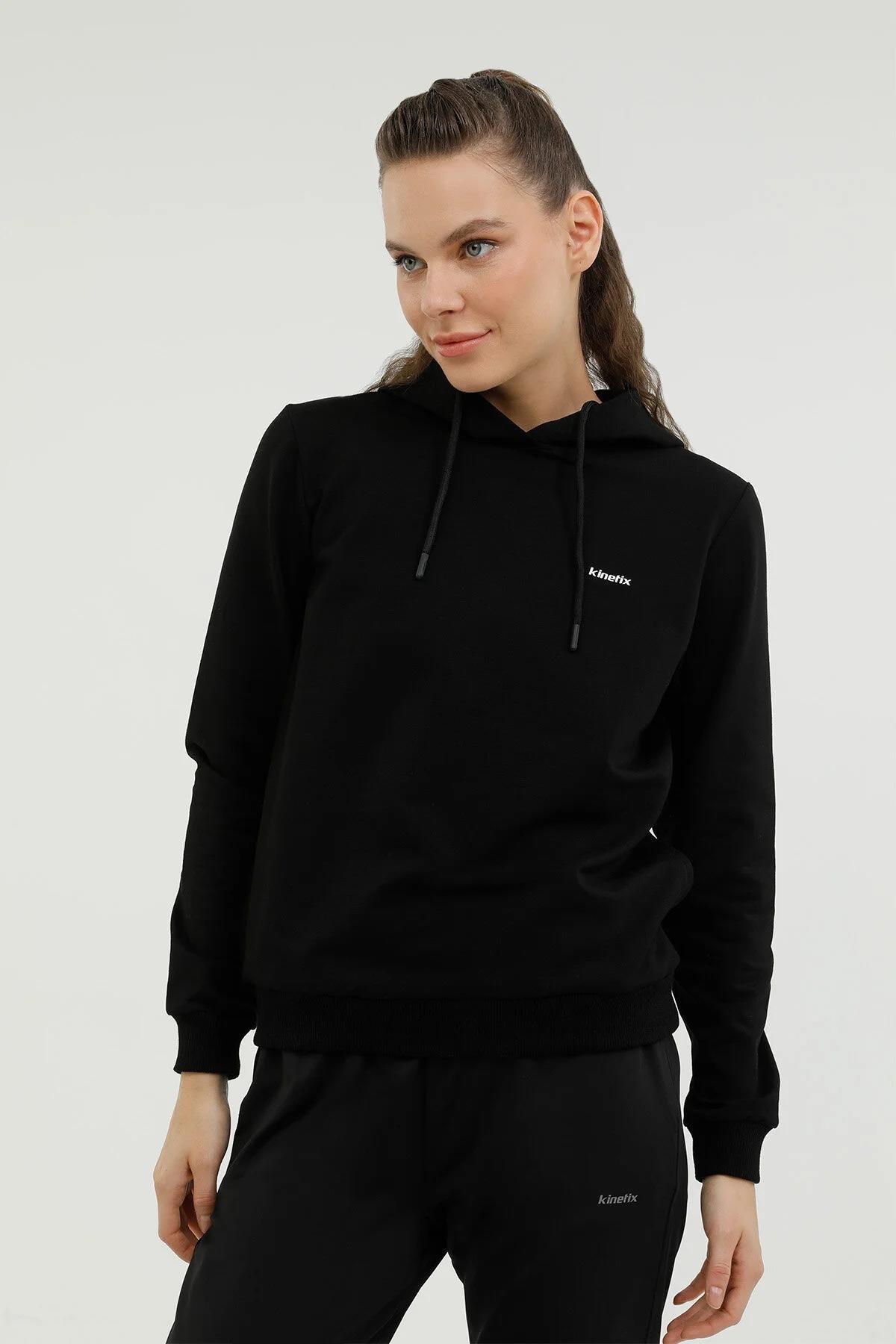 Kınetıx 2w W-SN83 Basıc Hoodıe 2Pr Kapşonlu Sweatshirt