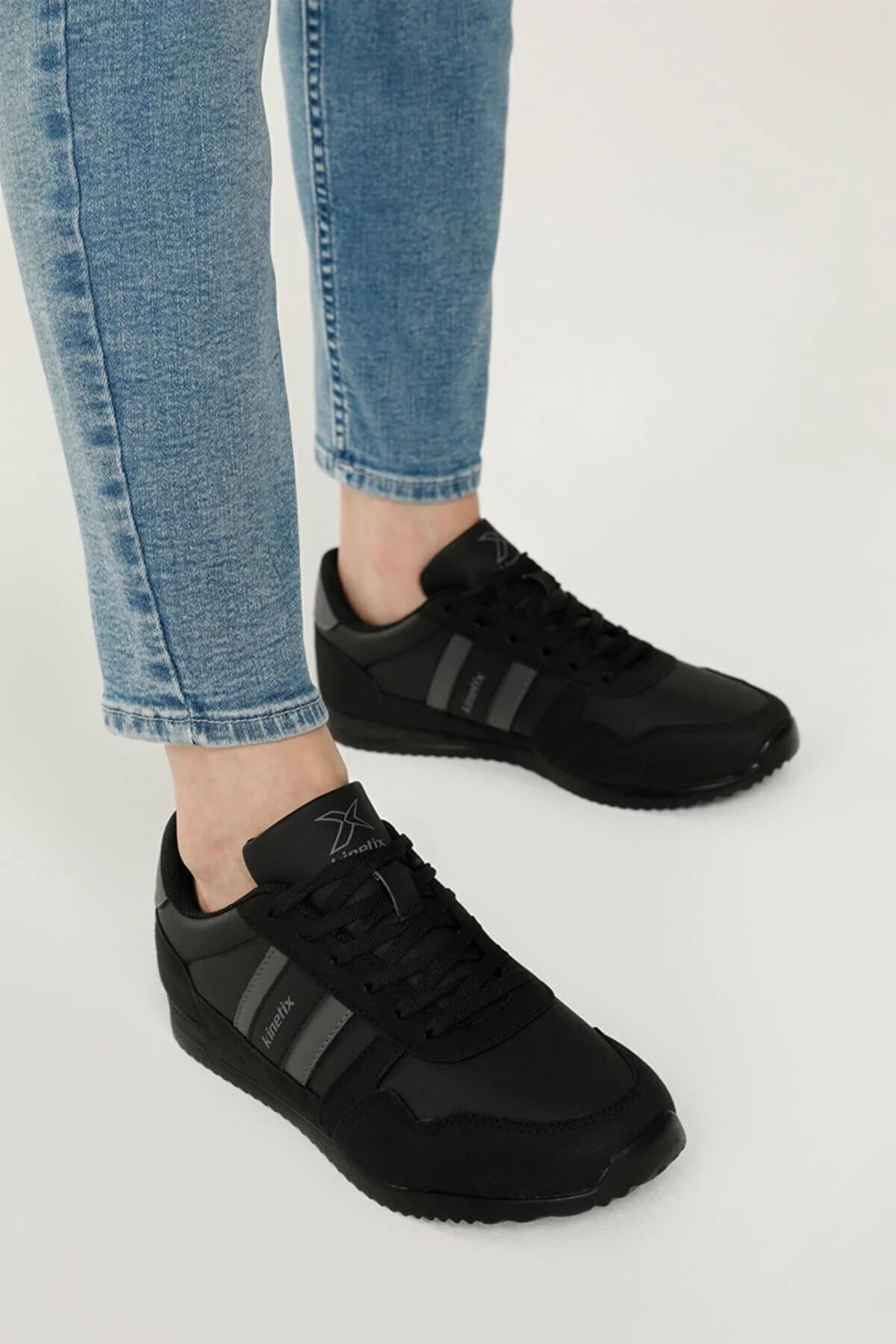 Kinetix Carter Pu W 1pr Siyah Kadın Sneaker Ayakkabı