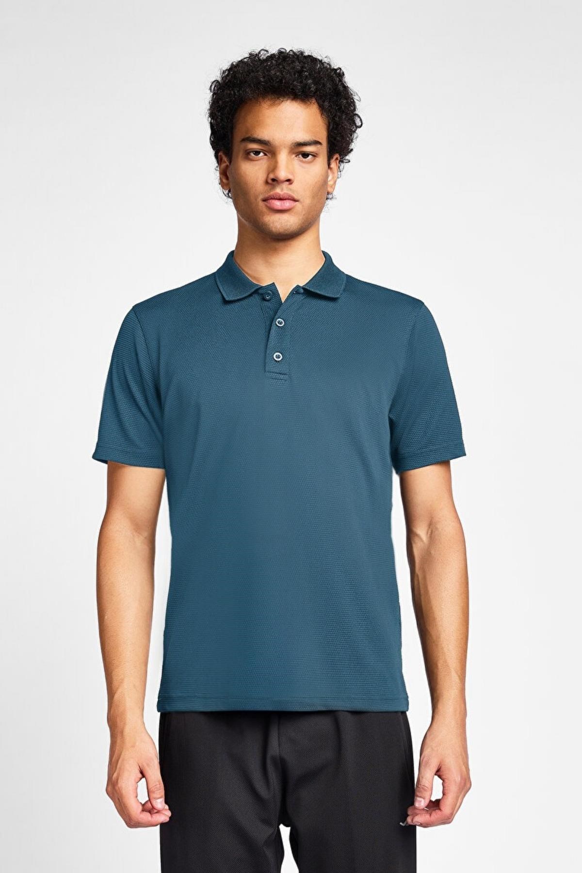 Lescon 26S-1297-26B Kısa Kol Polo Yaka Tshırt