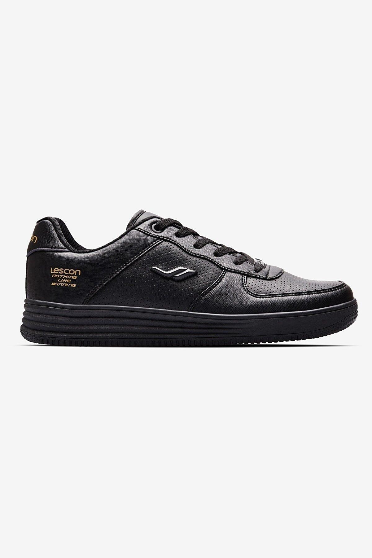 Lescon Zeplin 2 Siyah Erkek Sneaker Ayakkabı