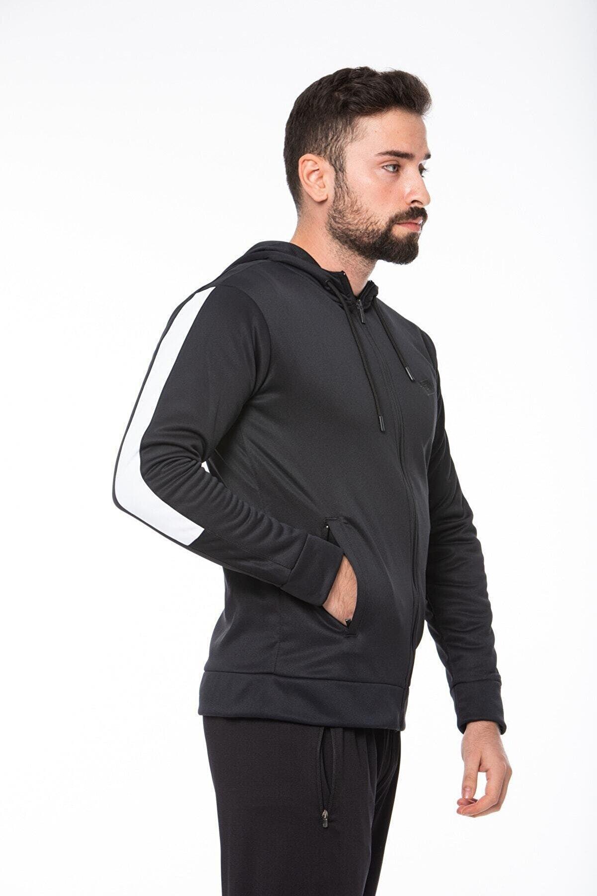Lotto Fleece Sweat Fz Hd Pl	