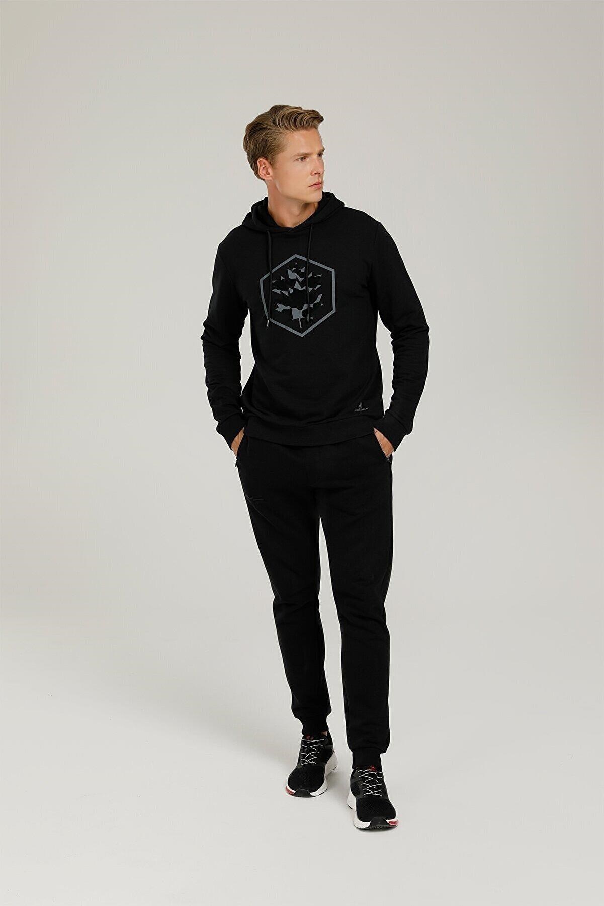 Lumberjack 1W Mappy Logo Hoodıe 1Pr Sweatshırt Kapsonlu	