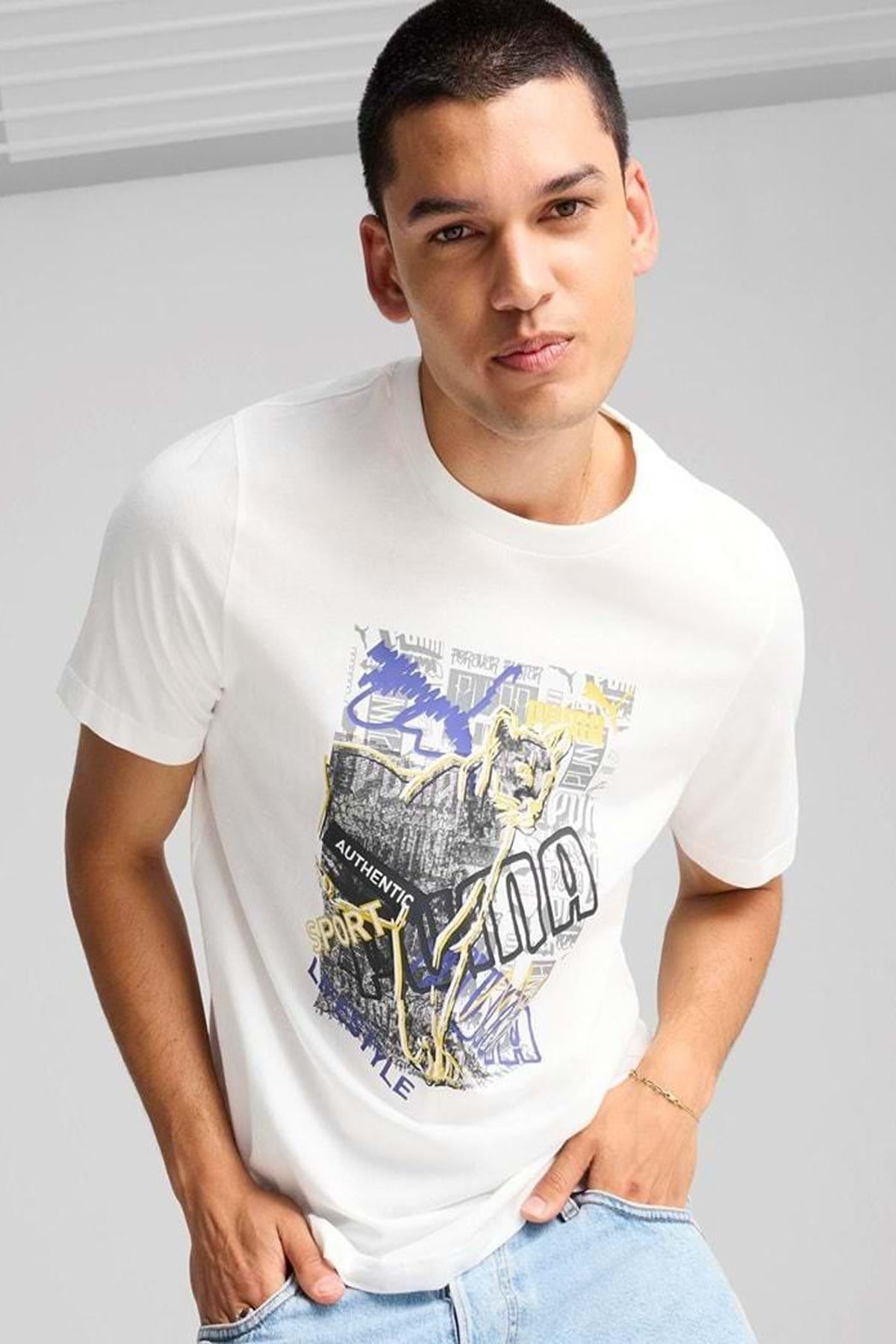 Puma Graphics Photoprint Tee Tişört