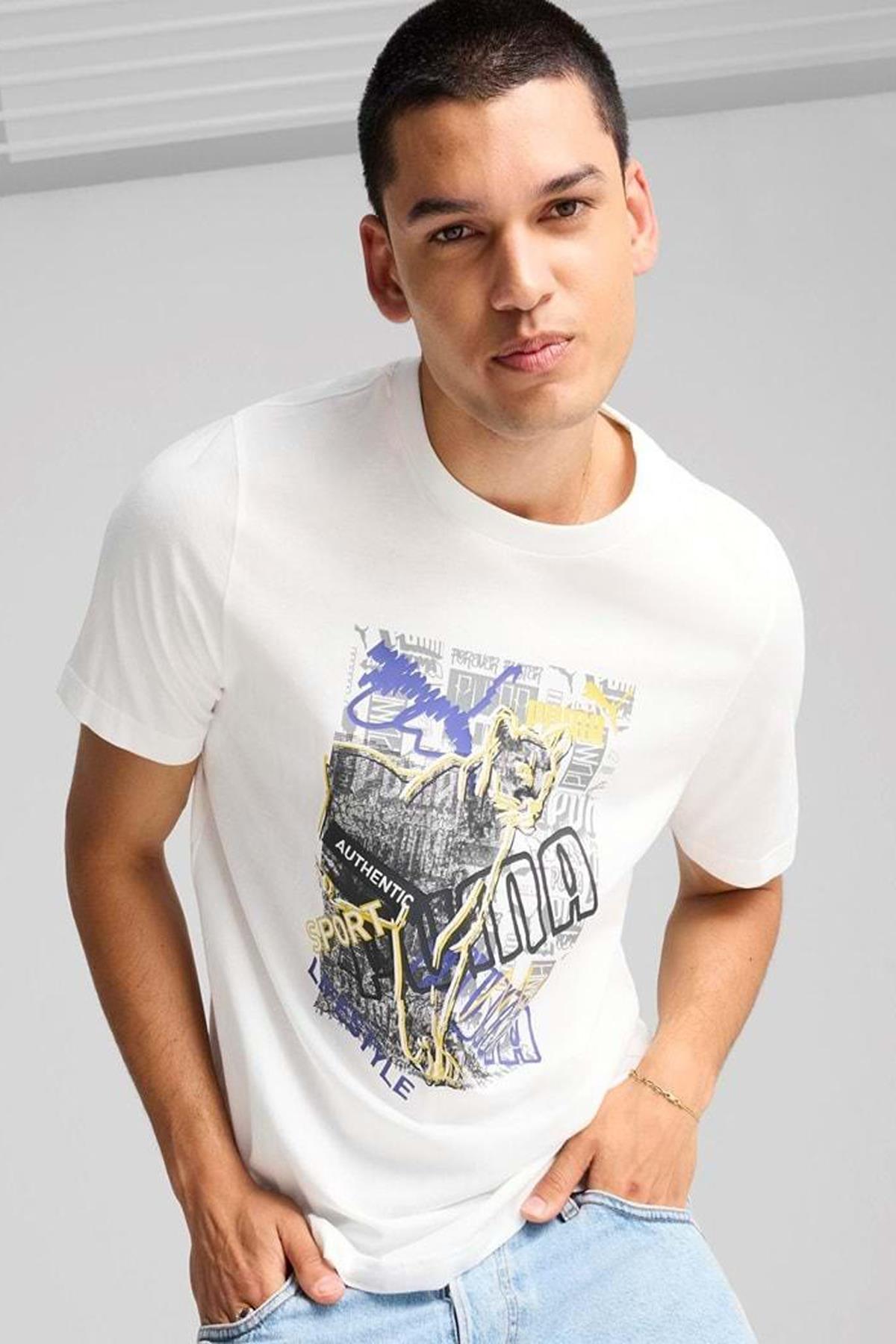 Puma Graphics Photoprint Tee Tişört