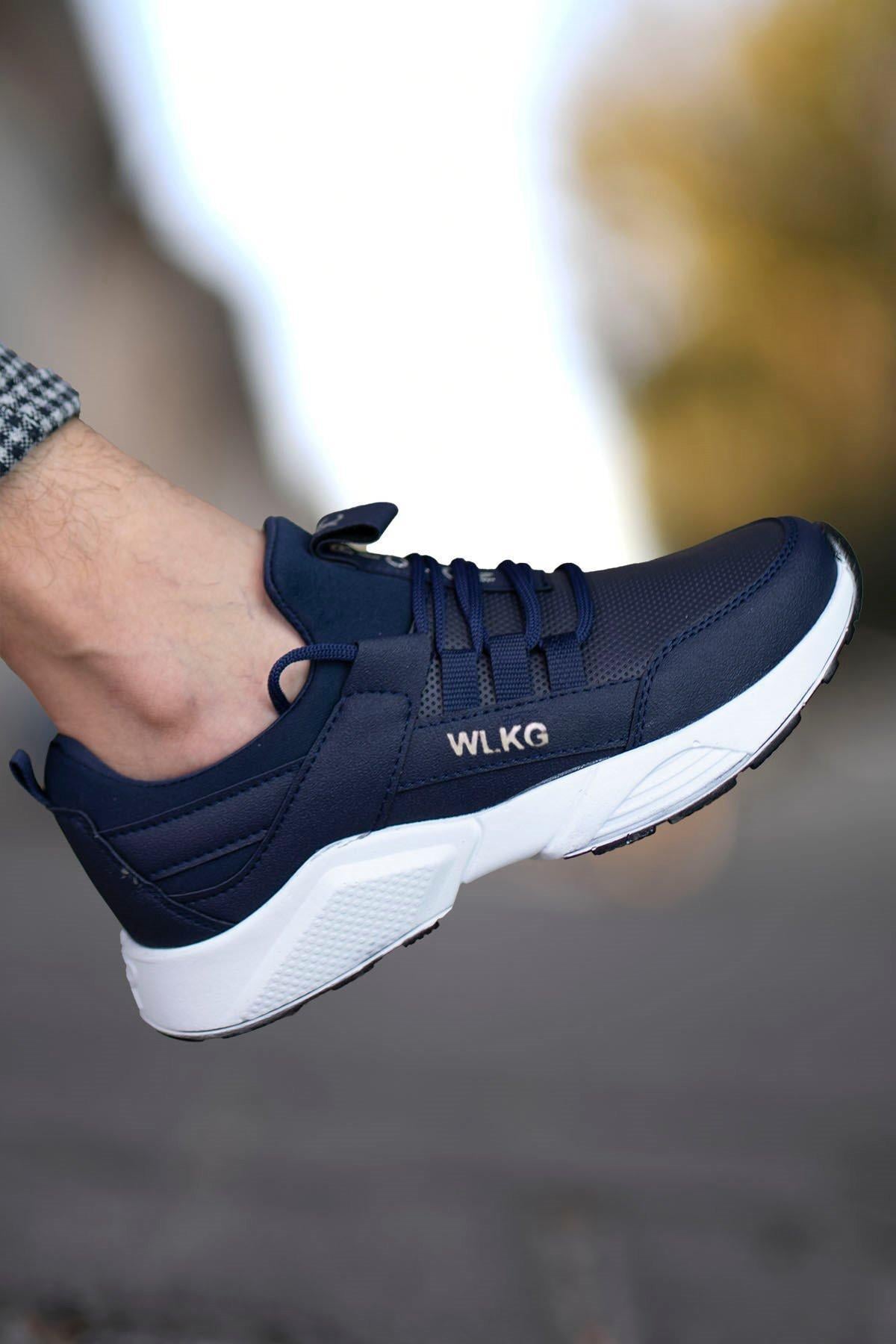 Sportmix Erkek Cilt Sneaker Spor Ayakkabı