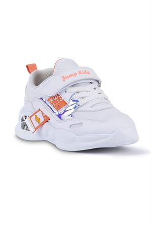 Jump Beyaz Kız Çocuk Spor Ayakkabı 24936