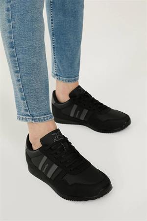 Kinetix Carter Pu W 1pr Siyah Kadın Sneaker Ayakkabı