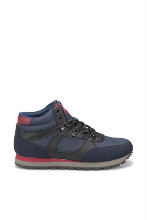 Kinetix Piero Lacivert Kırmızı Erkek Sneaker Spor Ayakkabı