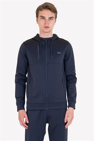 Lescon Erkek Fermuarlı Kapüşonlu Sweatshirt 23N-1133