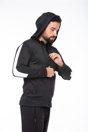 Lotto Fleece Sweat Fz Hd Pl	