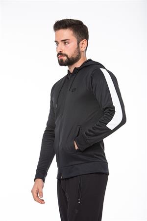 Lotto Fleece Sweat Fz Hd Pl	