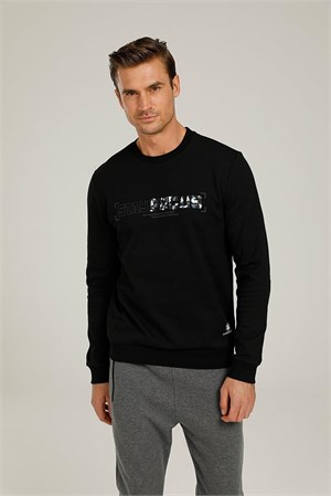 Lumberjack 1W Ct718 Aron Slogan Sweatshırt 1Pr	