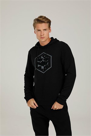 Lumberjack 1W Mappy Logo Hoodıe 1Pr Sweatshırt Kapsonlu	