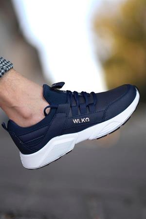 Sportmix Erkek Cilt Sneaker Spor Ayakkabı
