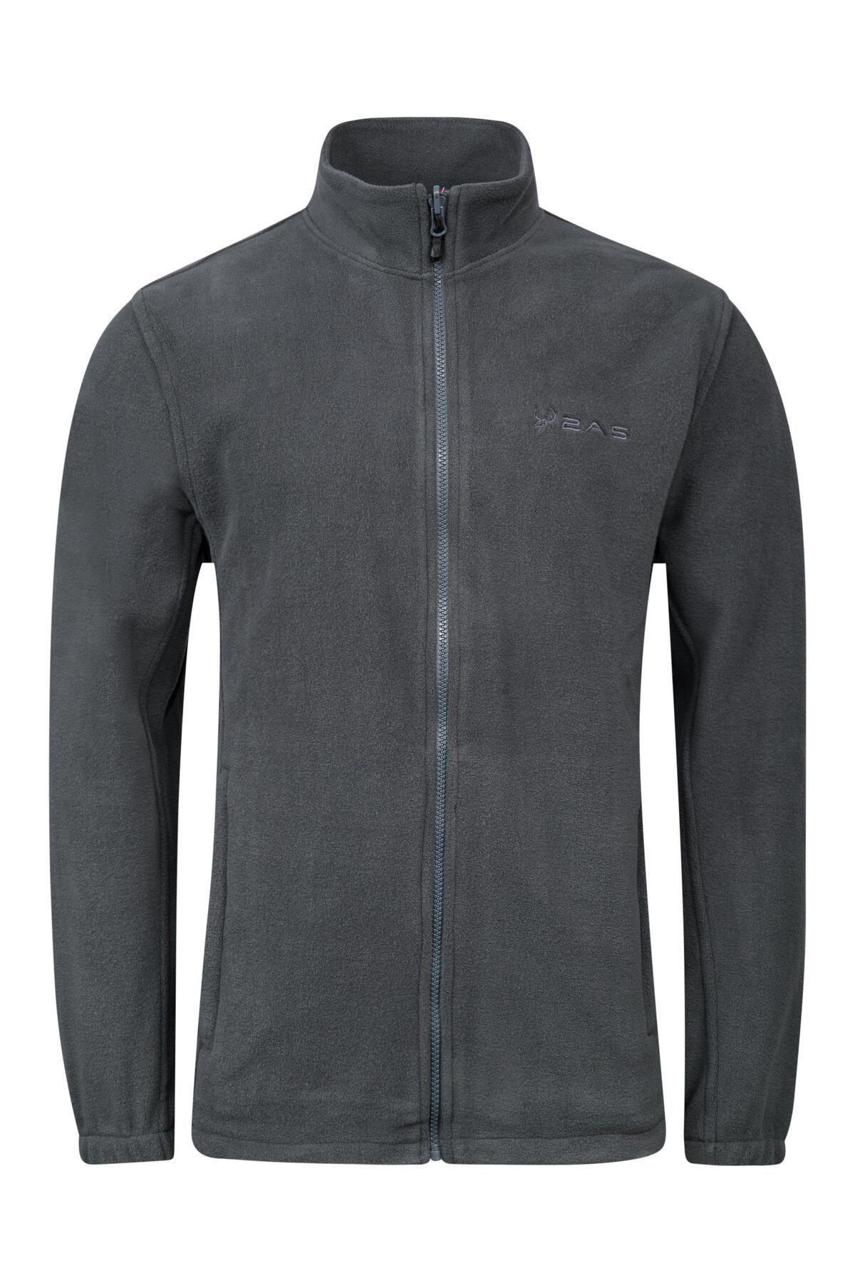 2As2AS Saka Tam Fermuarlı Polar Sweatshirt