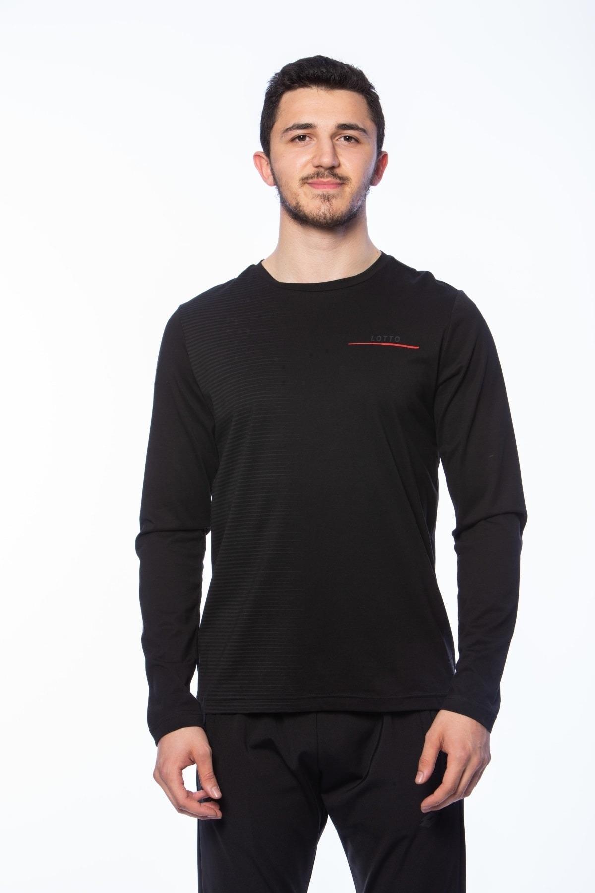 Lotto Logo Sport Tee Bs Ls Co Uzun Kollu T-Shırt	