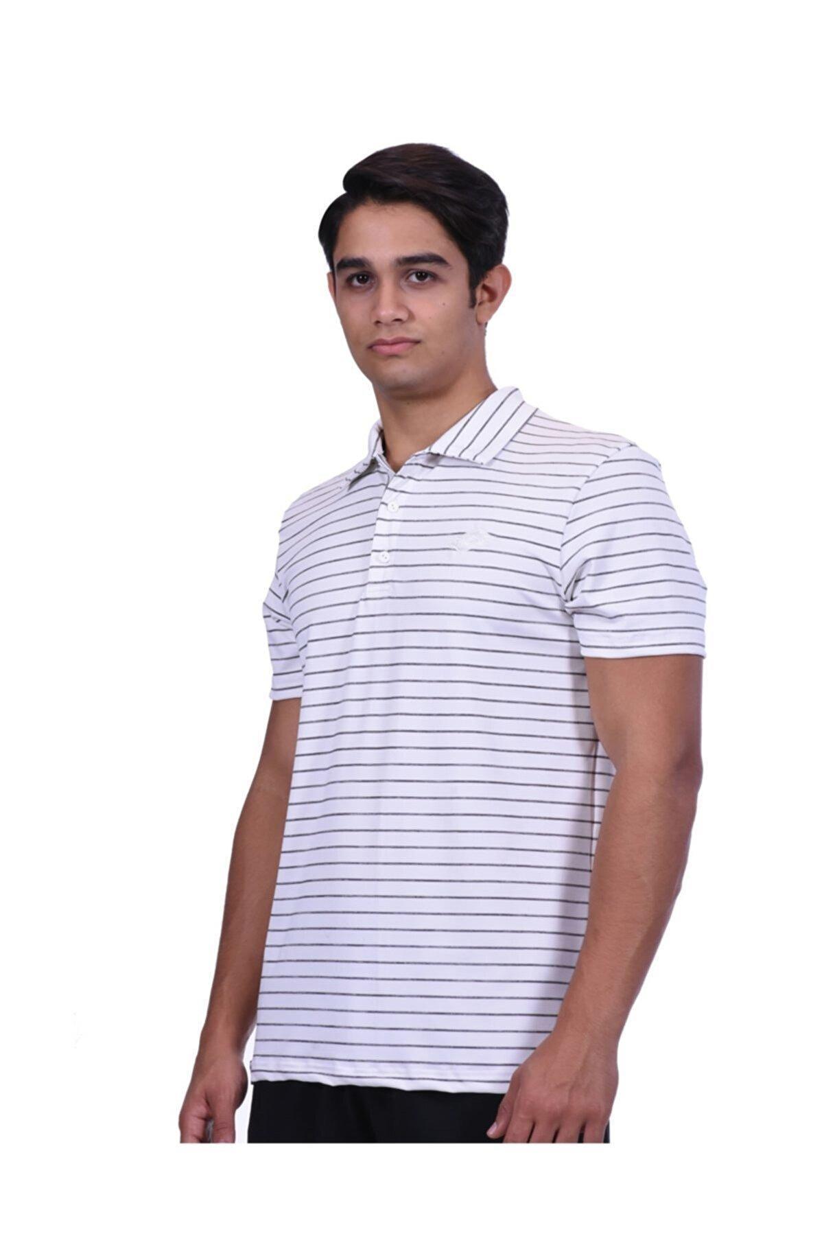 Lotto Strıpe Polo Pl Whit Greymuline	
