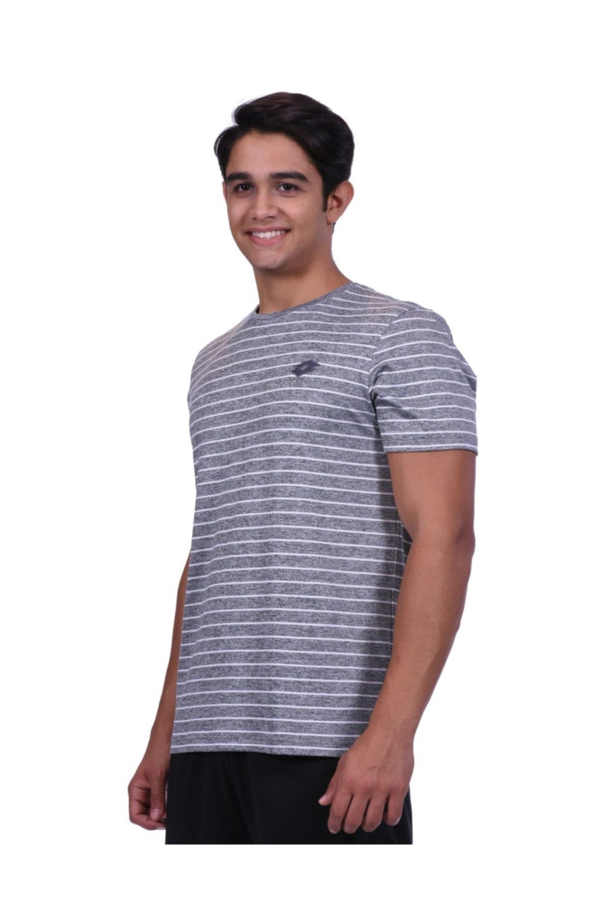 Lotto Stripe Tee Pl T-Shirt R8697