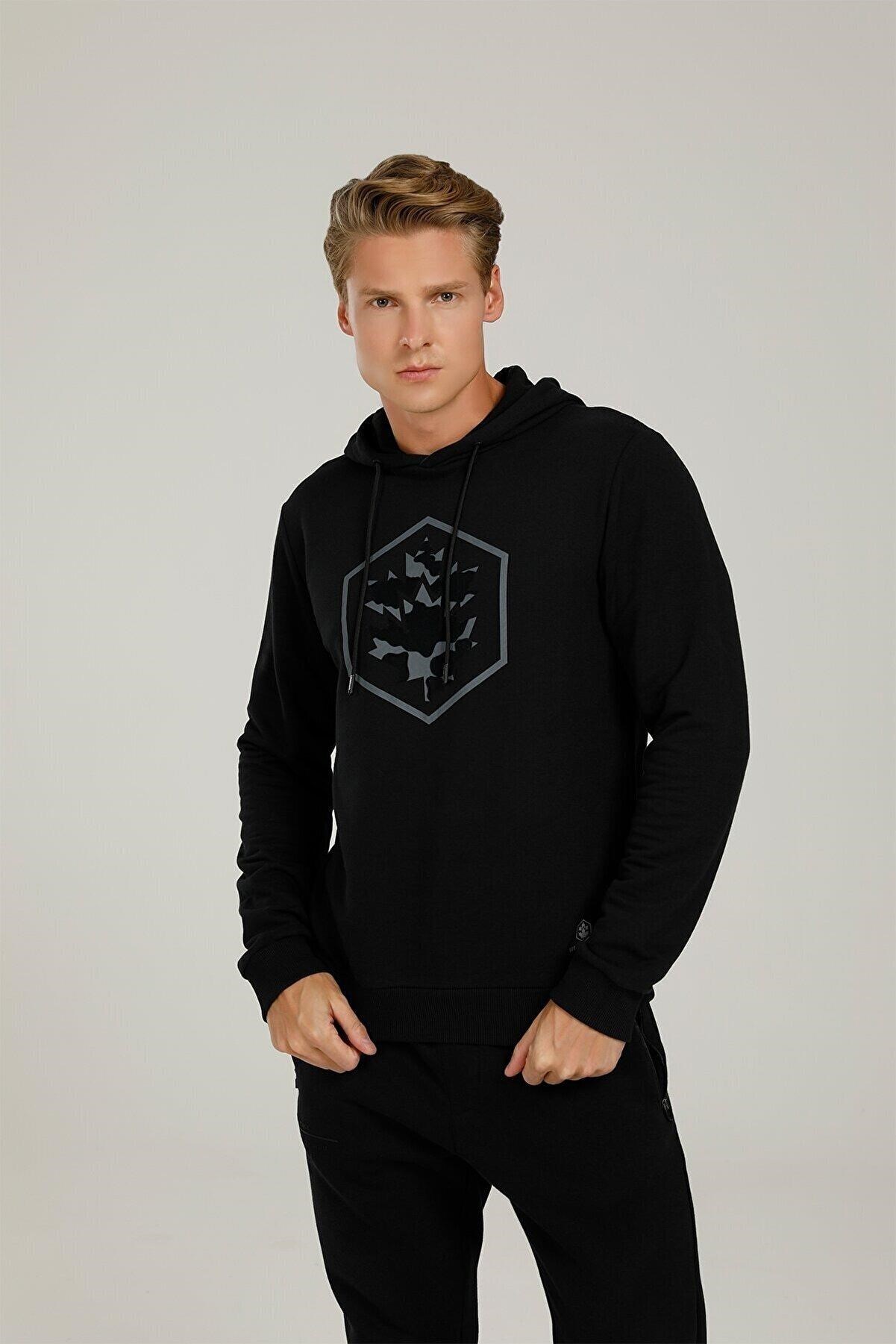 LumberjackLumberjack 1W Mappy Logo Hoodıe 1Pr Sweatshırt Kapsonlu	