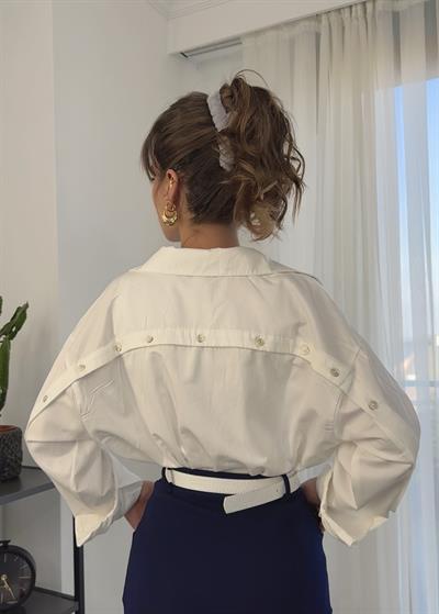 Düğme Detaylı Gömlek 